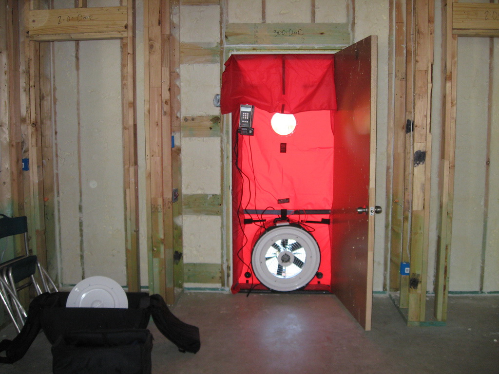 Blower Door Tests  Department of Energy