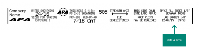 What’s on Your APA Grade Stamp? | West Fraser - Integrated Forestry Company